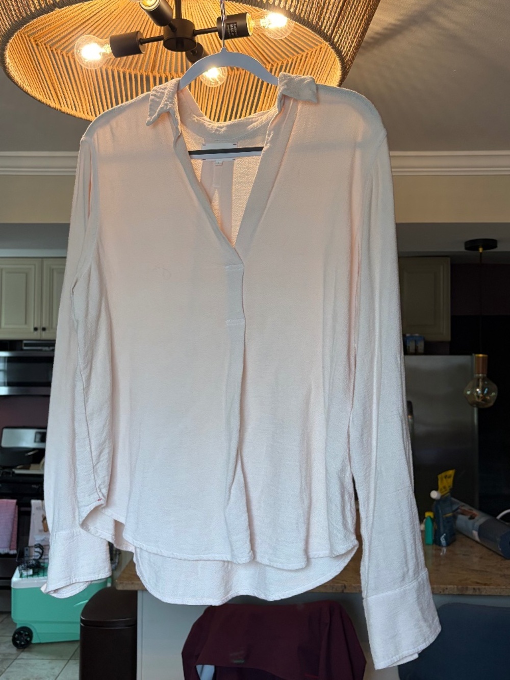 XIRENA long sleeve top size LARGE